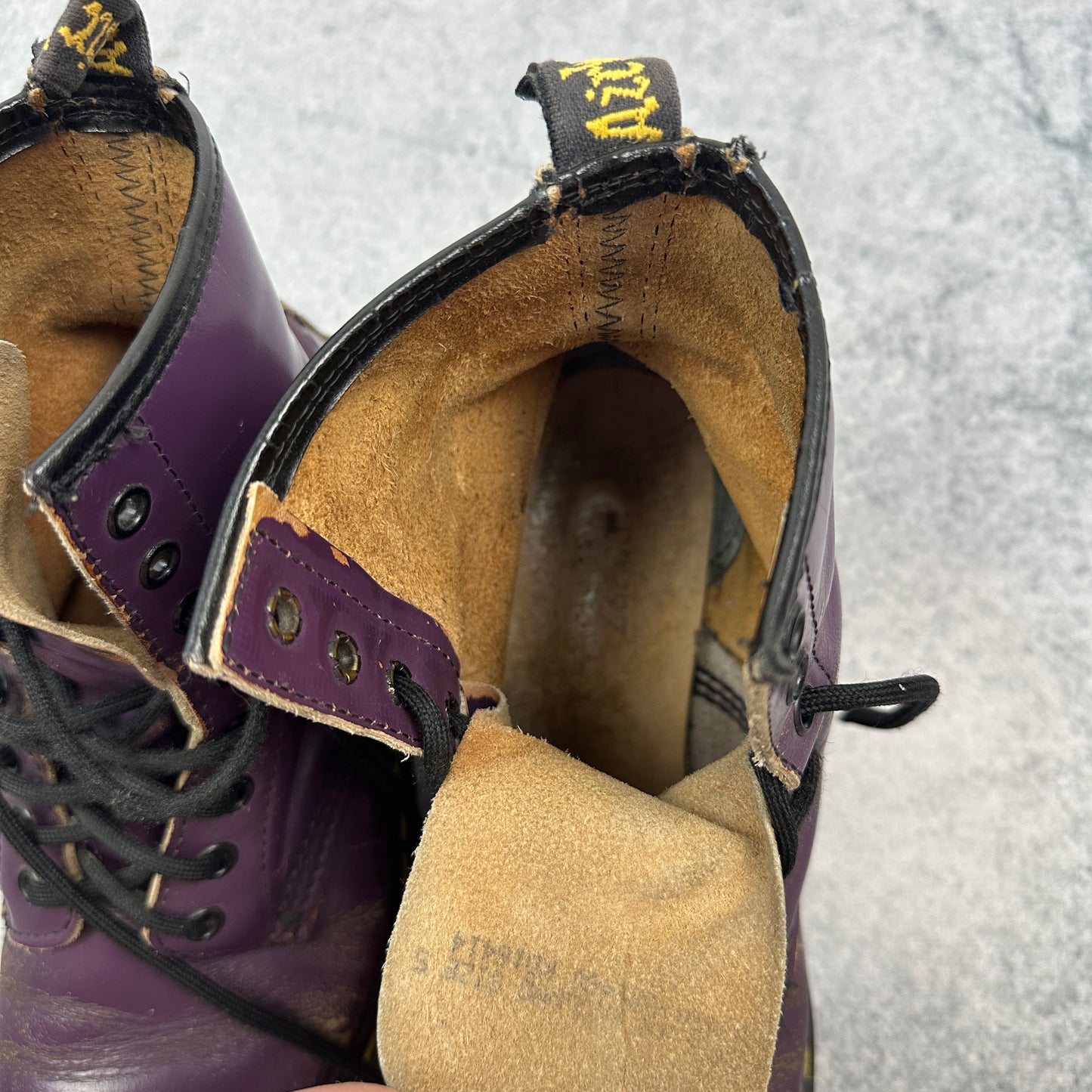 Dr. Martens Stiefel Lila (EU39)