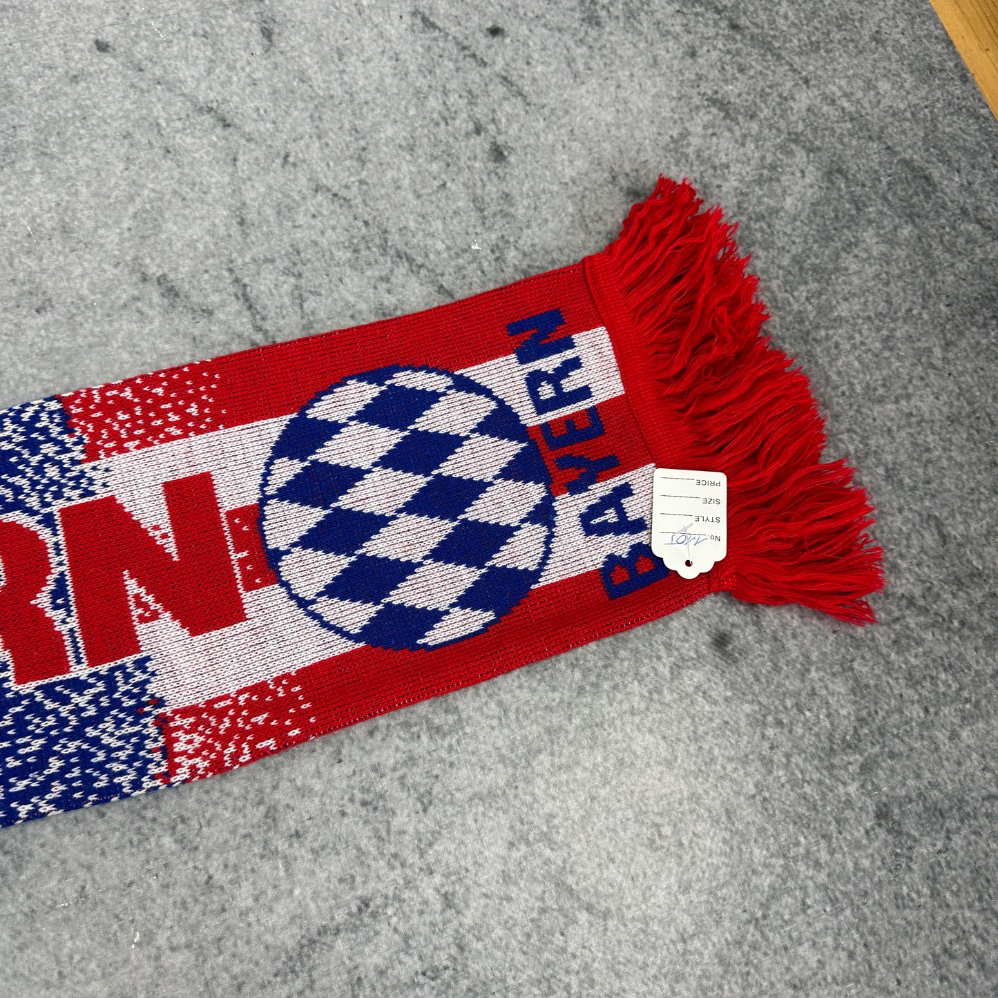 Vintage FC Bayern München Schal Champions League Finale 1999 Manchester