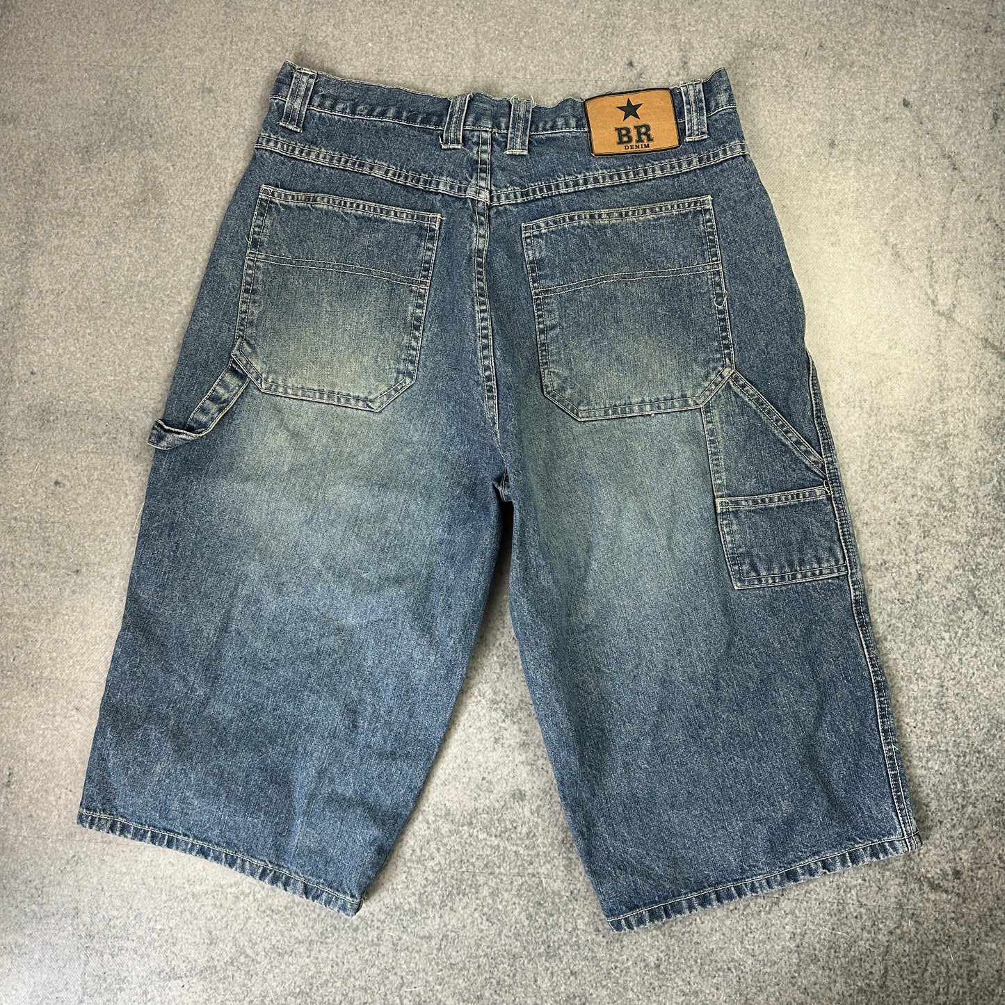 Vintage BR Denim Shorts / Jorts (34)