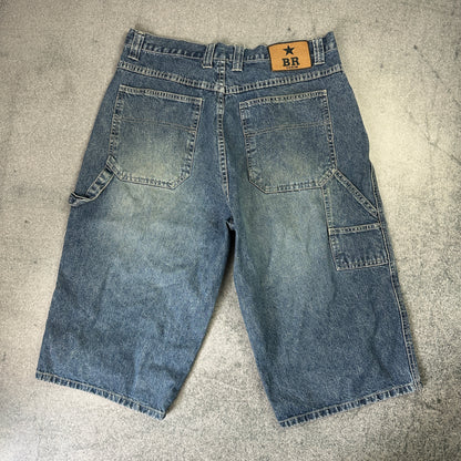 Vintage BR Denim Shorts / Jorts (34)