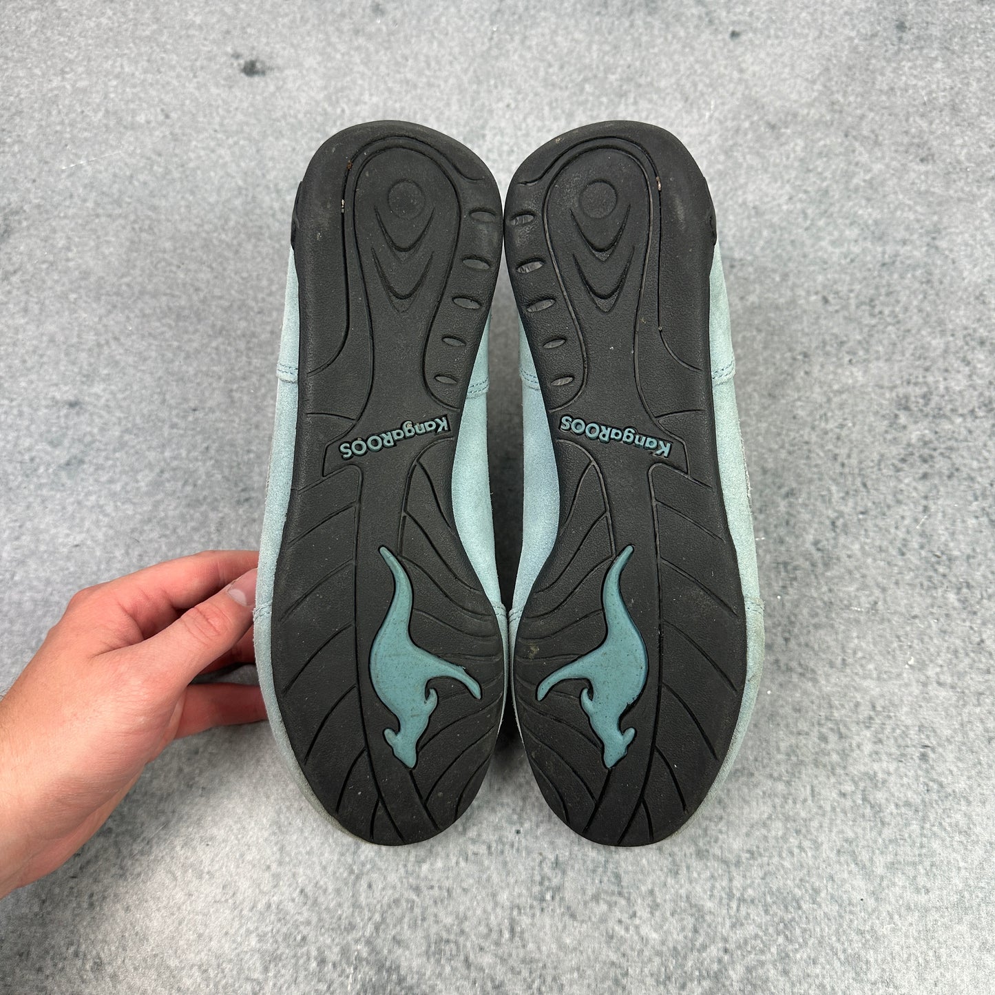 Vintage 90er Jahre Kangaroos Sneaker EU37 Blau