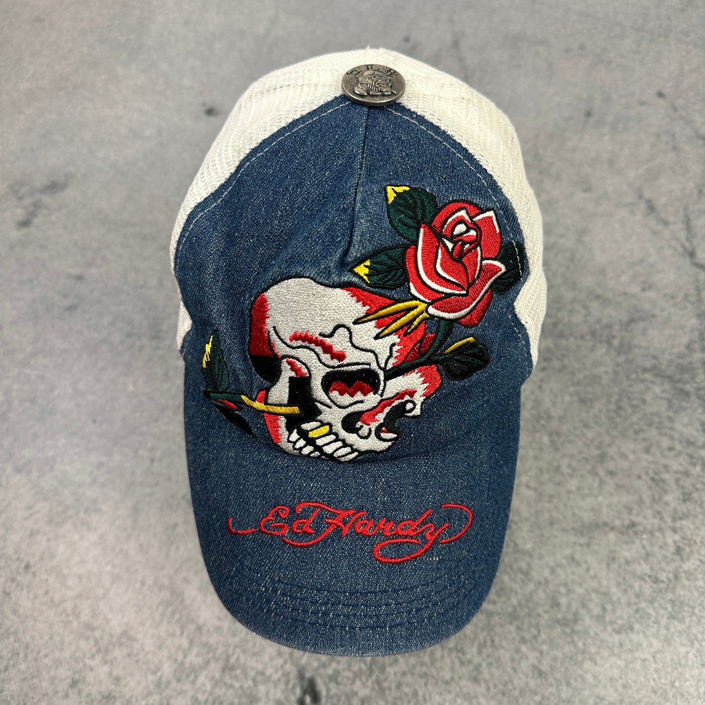 Y2K Ed Hardy Cap