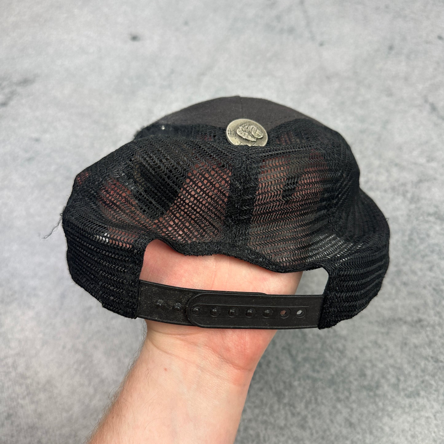 Y2K Ed Hardy Cap Braun