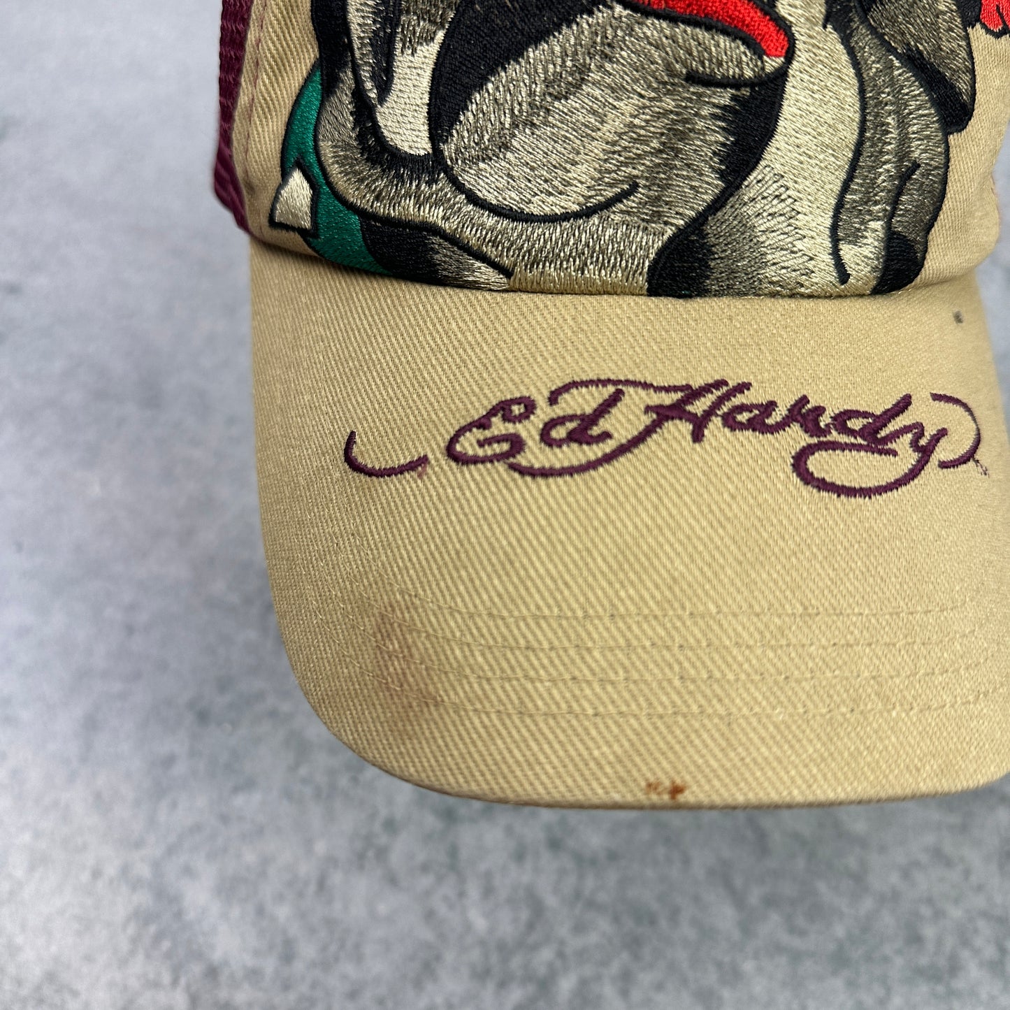 Y2K Ed Hardy Cap