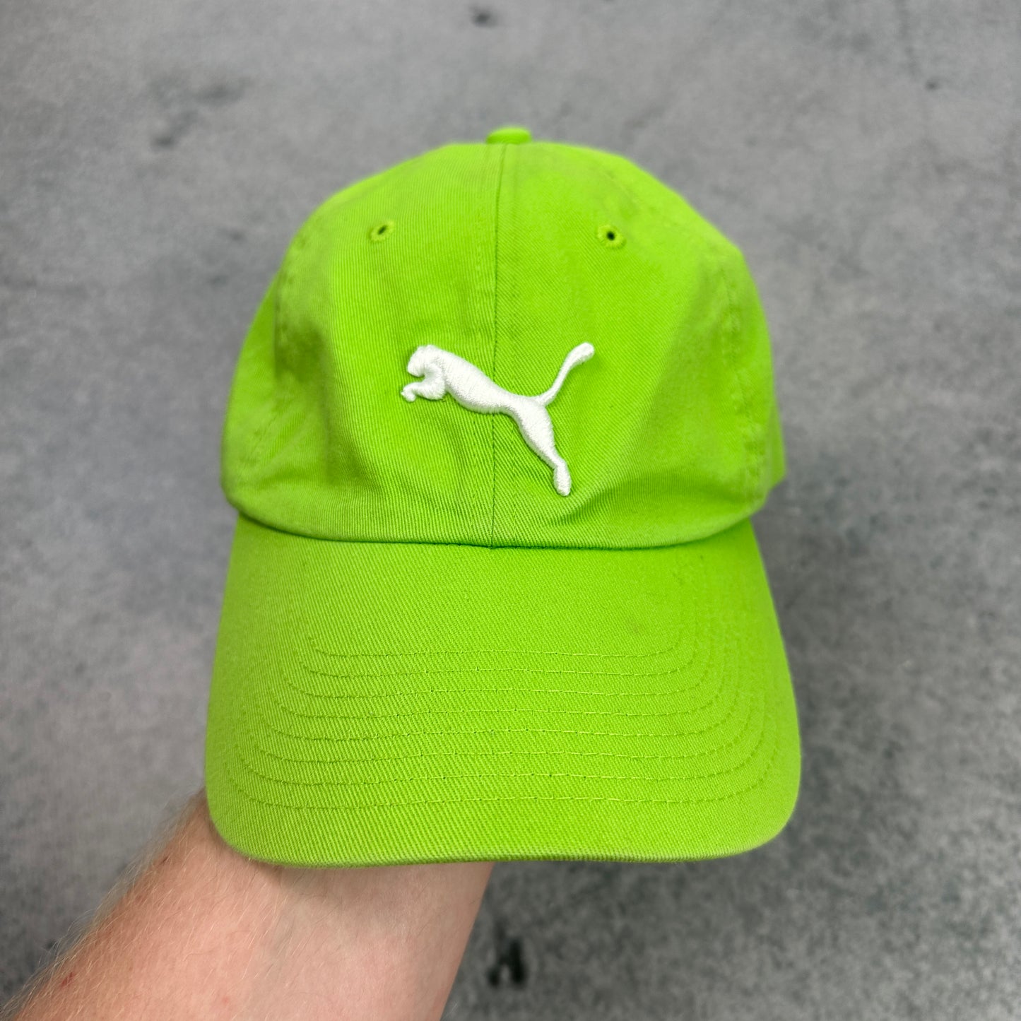 Vintage Puma Cap Grün