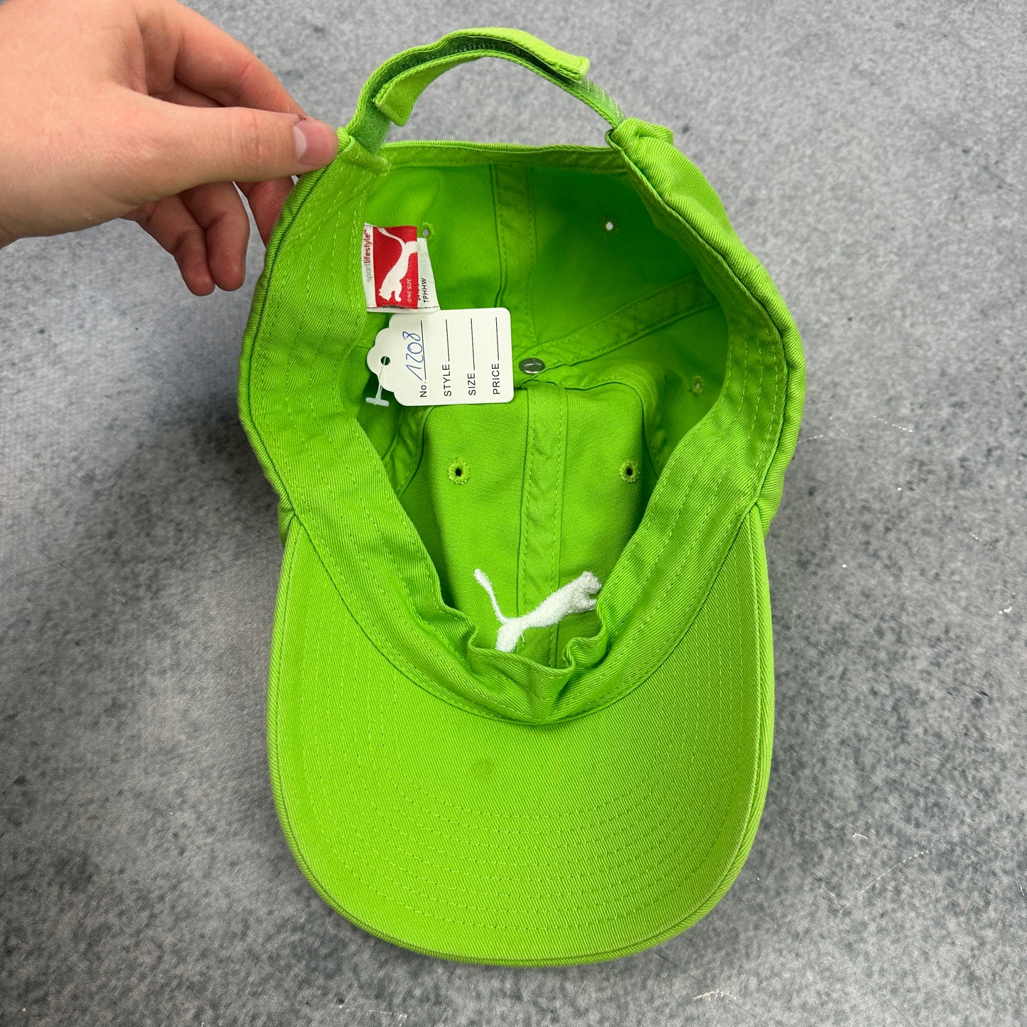 Vintage Puma Cap Grün