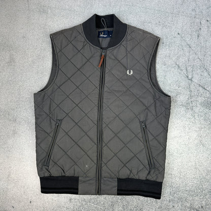 Fred Perry Weste Grau (M) Jacke