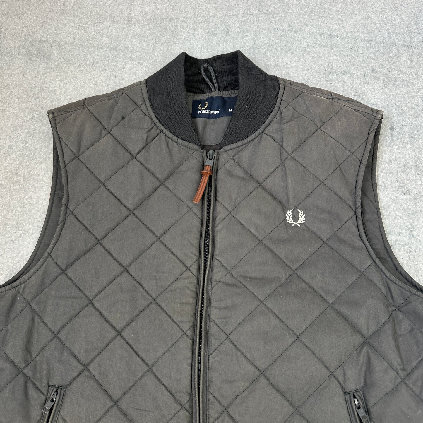 Fred Perry Weste Grau (M) Jacke