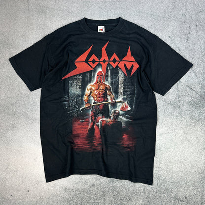 Fruit of the Loom Sodom The Final Sign of Evil T-Shirt (M)