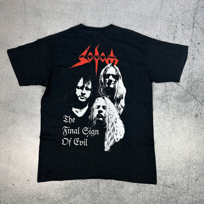 Fruit of the Loom Sodom The Final Sign of Evil T-Shirt (M)