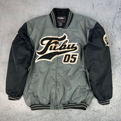 Vintage 90er Jahre Fubu Collegejacke (XXL)