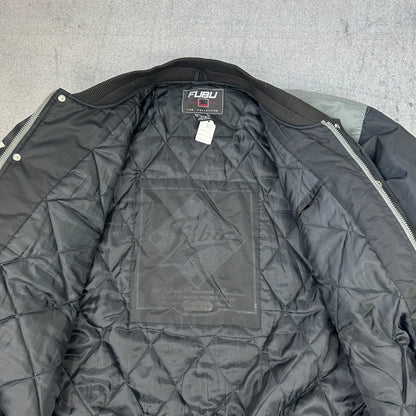 Vintage 90er Jahre Fubu Collegejacke (XXL)