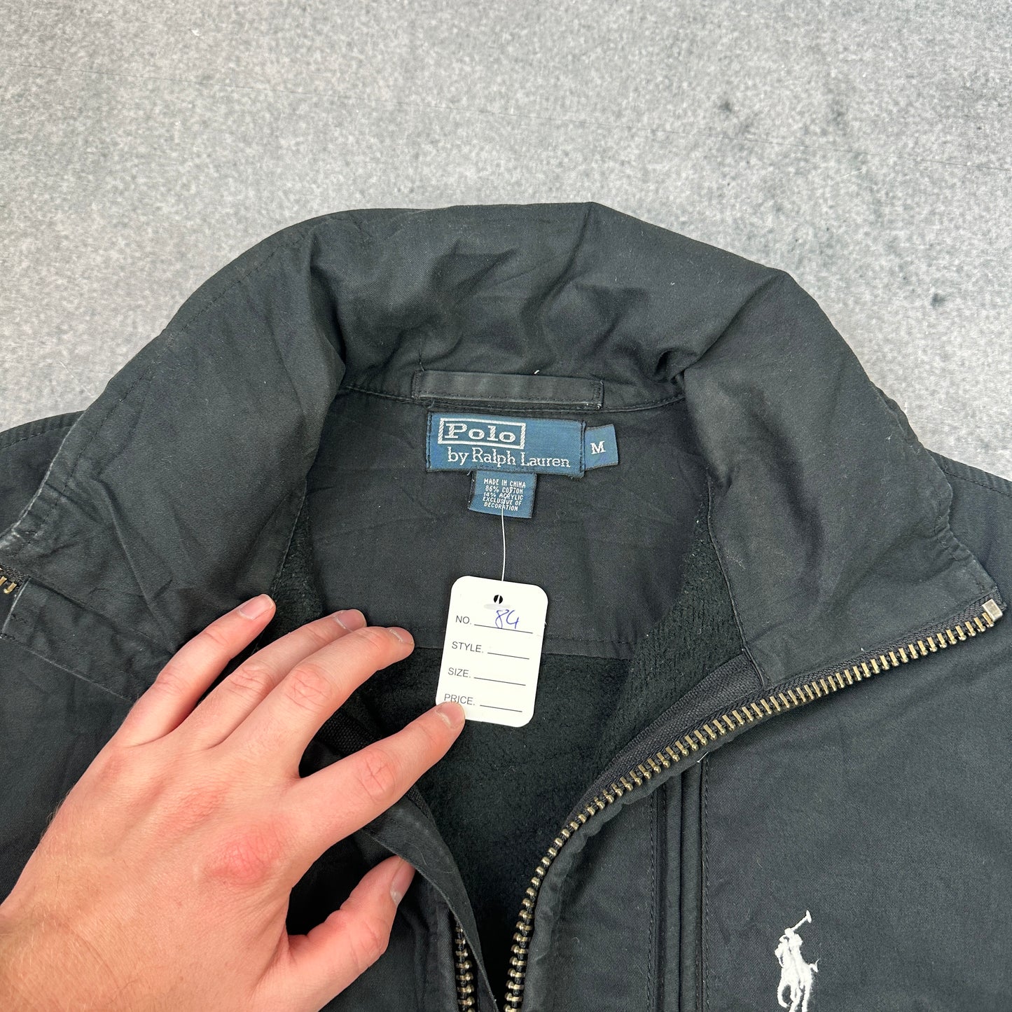 Ralph Lauren Harrington Jacke Schwarz (M)