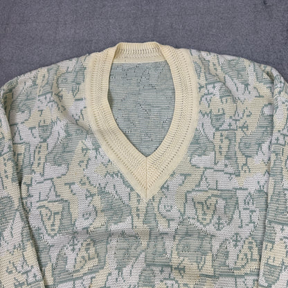 Vintager 80er Jahre Strickpullover 52 (M-L)