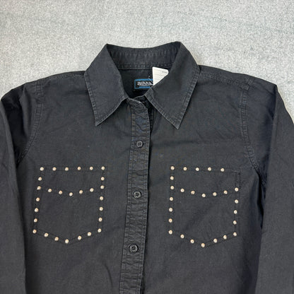 Vintage Von Dutch Hemd Schwarz (S-M)