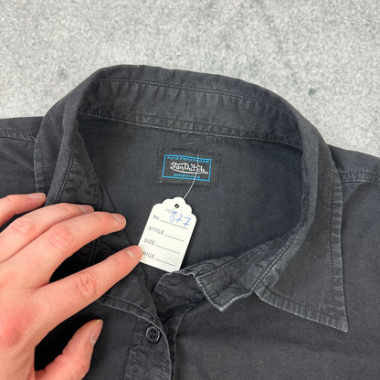Vintage Von Dutch Hemd Schwarz (S-M)