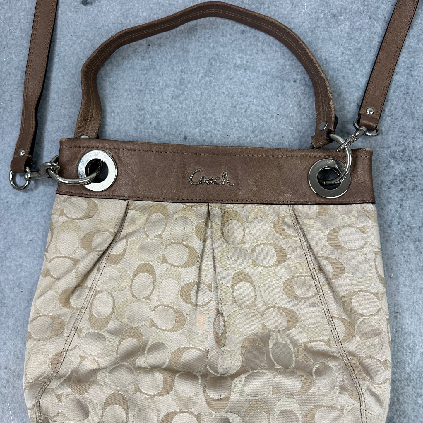 Vintage Coach Umhängetasche