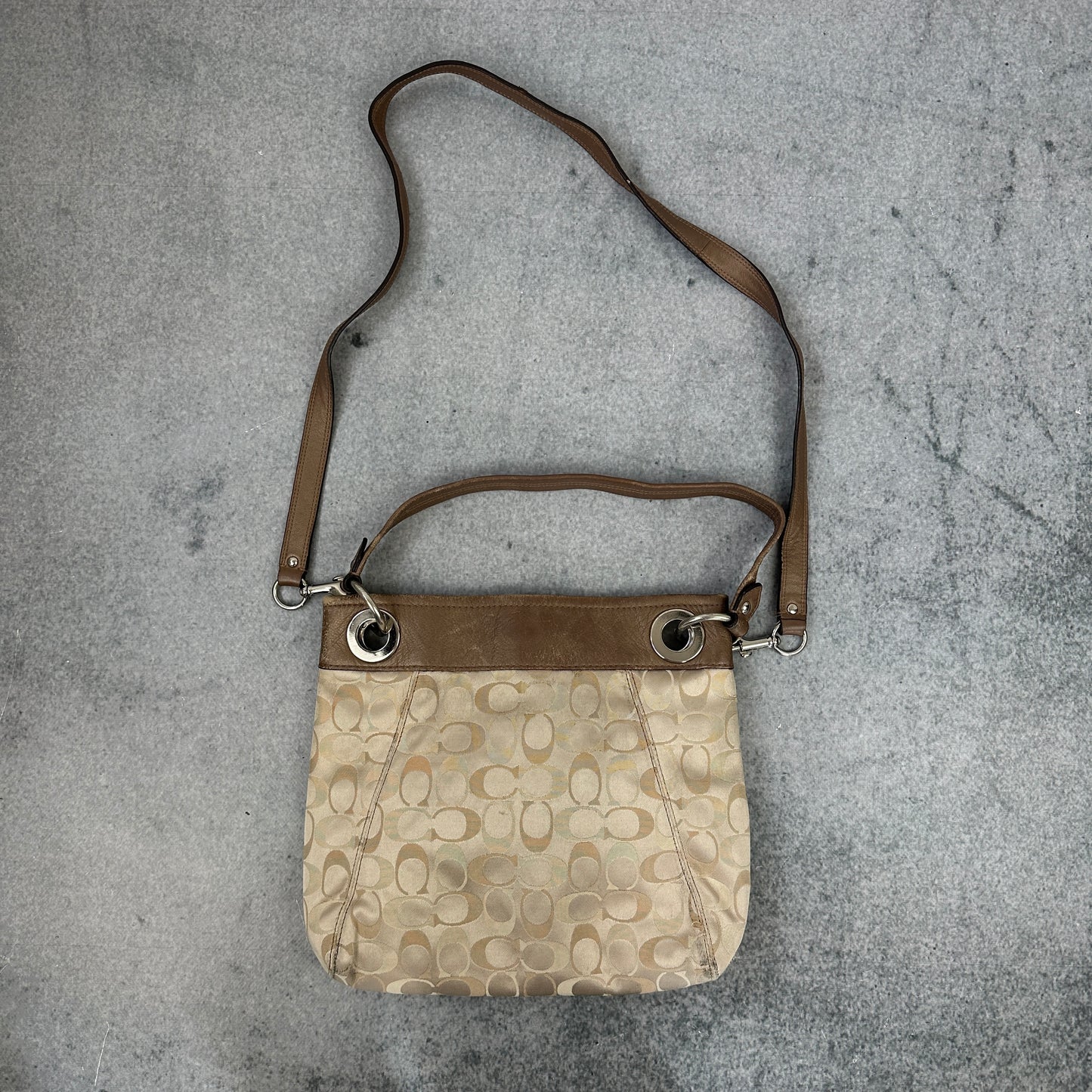 Vintage Coach Umhängetasche