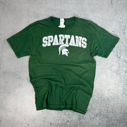 Vintage Michigan State Spartans T-Shirt Grün (M)