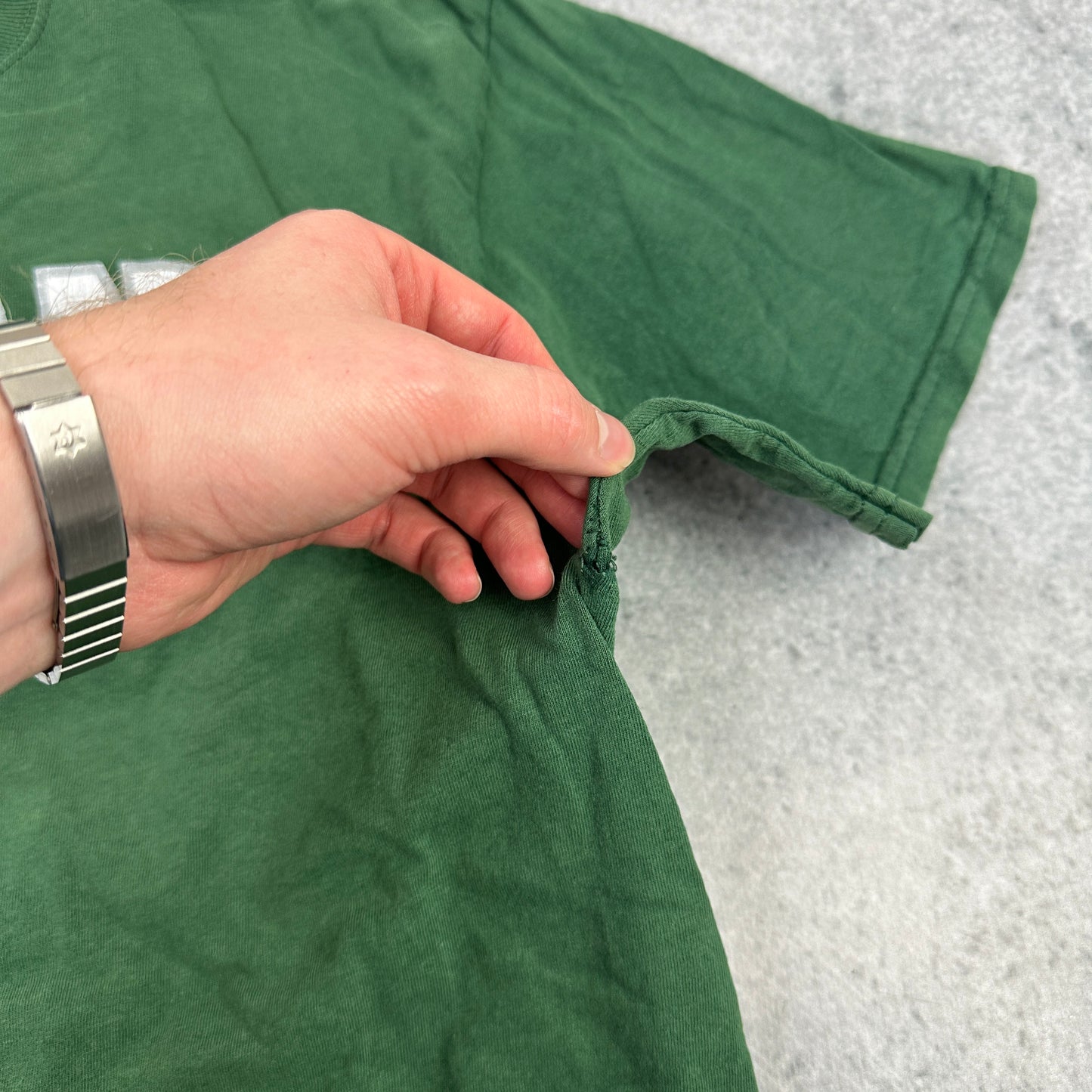 Vintage Michigan State Spartans T-Shirt Grün (M)