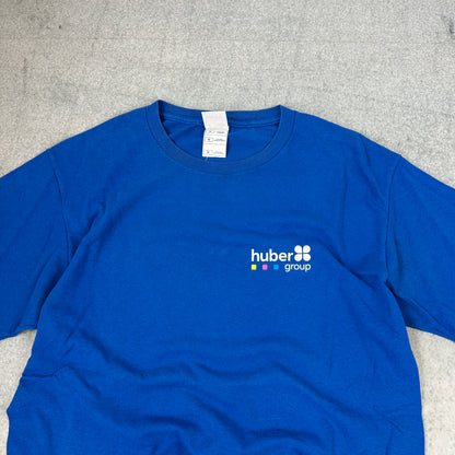 Huber Group T-Shirt Fruit of the Loom early 2000s (M)