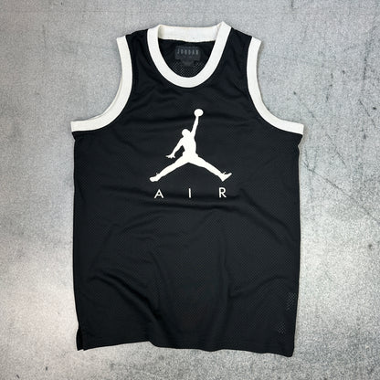 Jordan Basketballtrikot Schwarz (M)