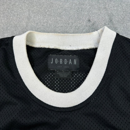 Jordan Basketballtrikot Schwarz (M)