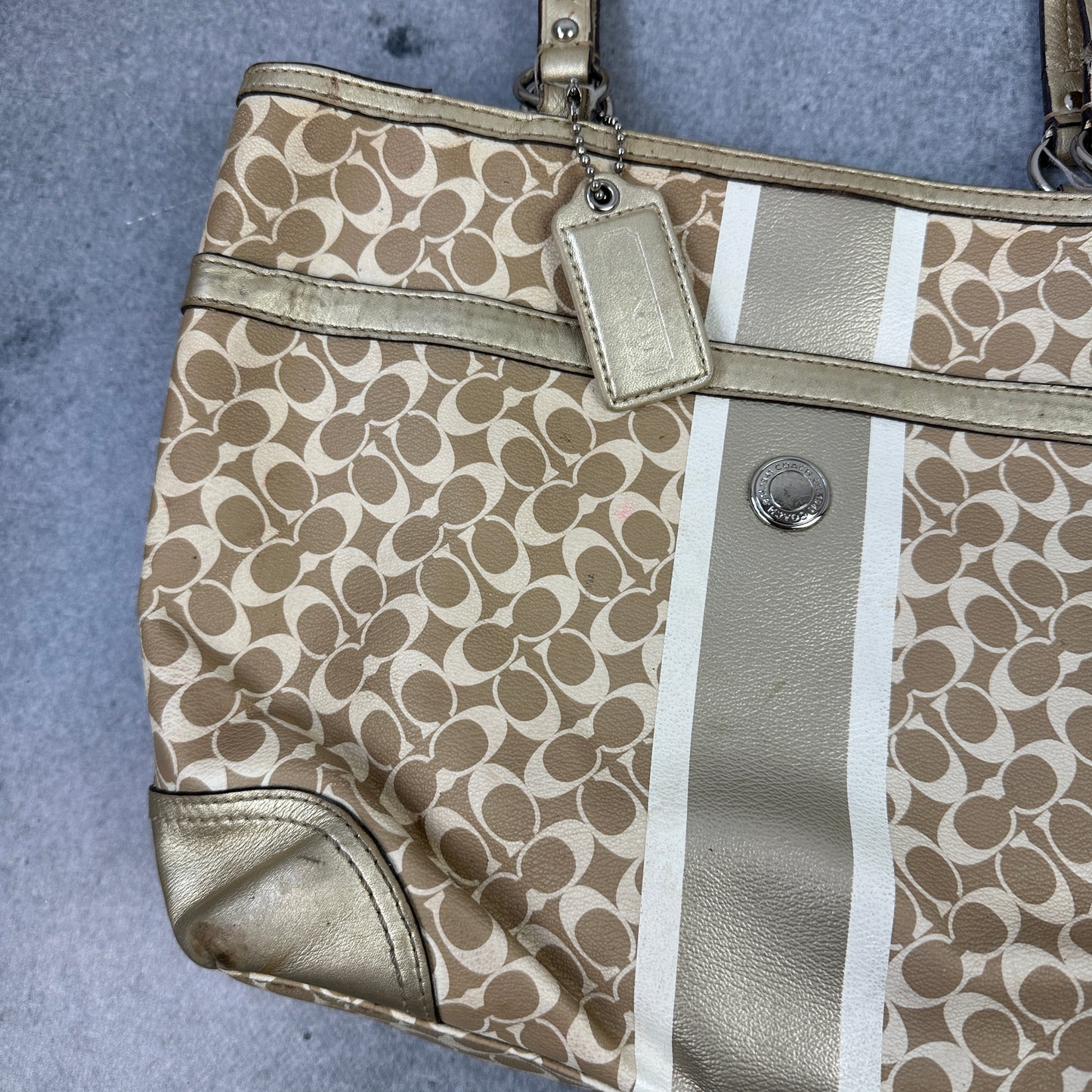 Vintage Coach Handtasche Mongogram