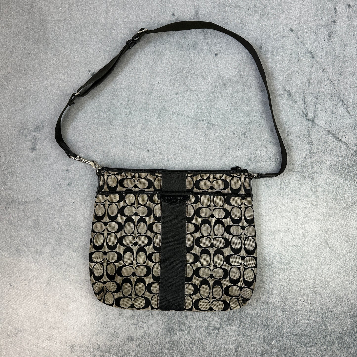 Vintage Coach Umhängetasche Monogram