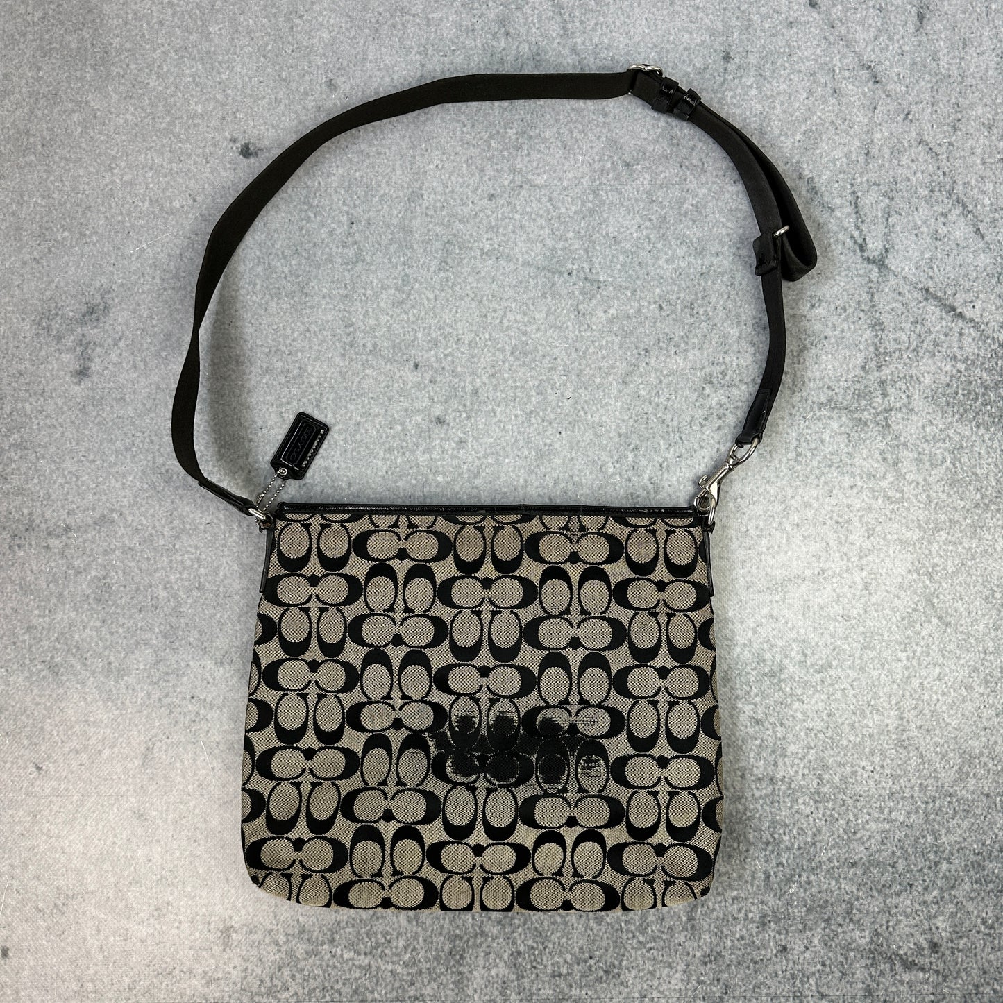 Vintage Coach Umhängetasche Monogram