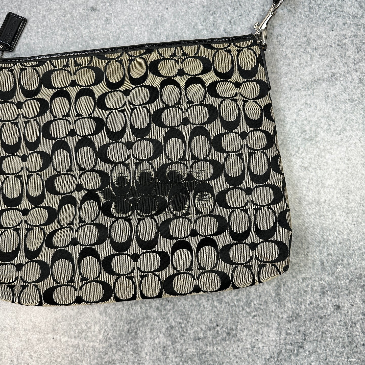 Vintage Coach Umhängetasche Monogram