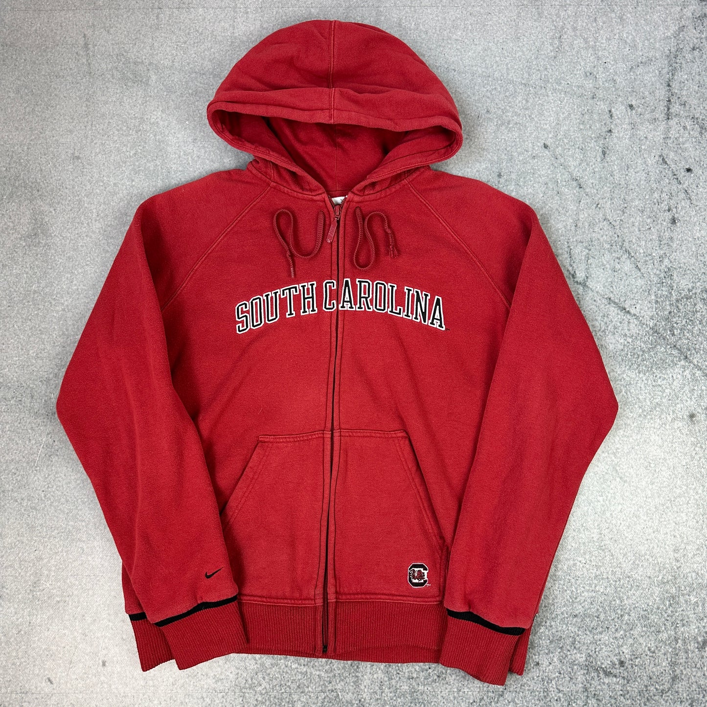 Vintage South Carolina Nike Zipper Rot (S)
