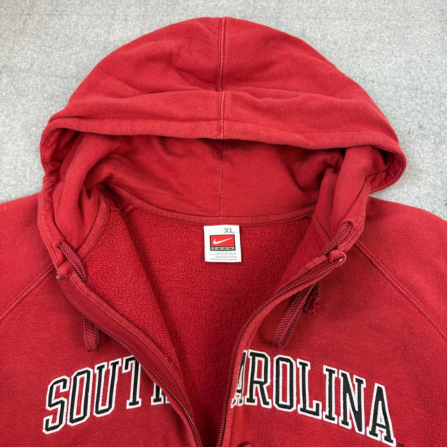 Vintage South Carolina Nike Zipper Rot (S)