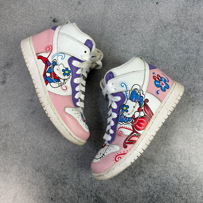 Nike Dunk High Hello Kitty Custom EU38 Sneaker