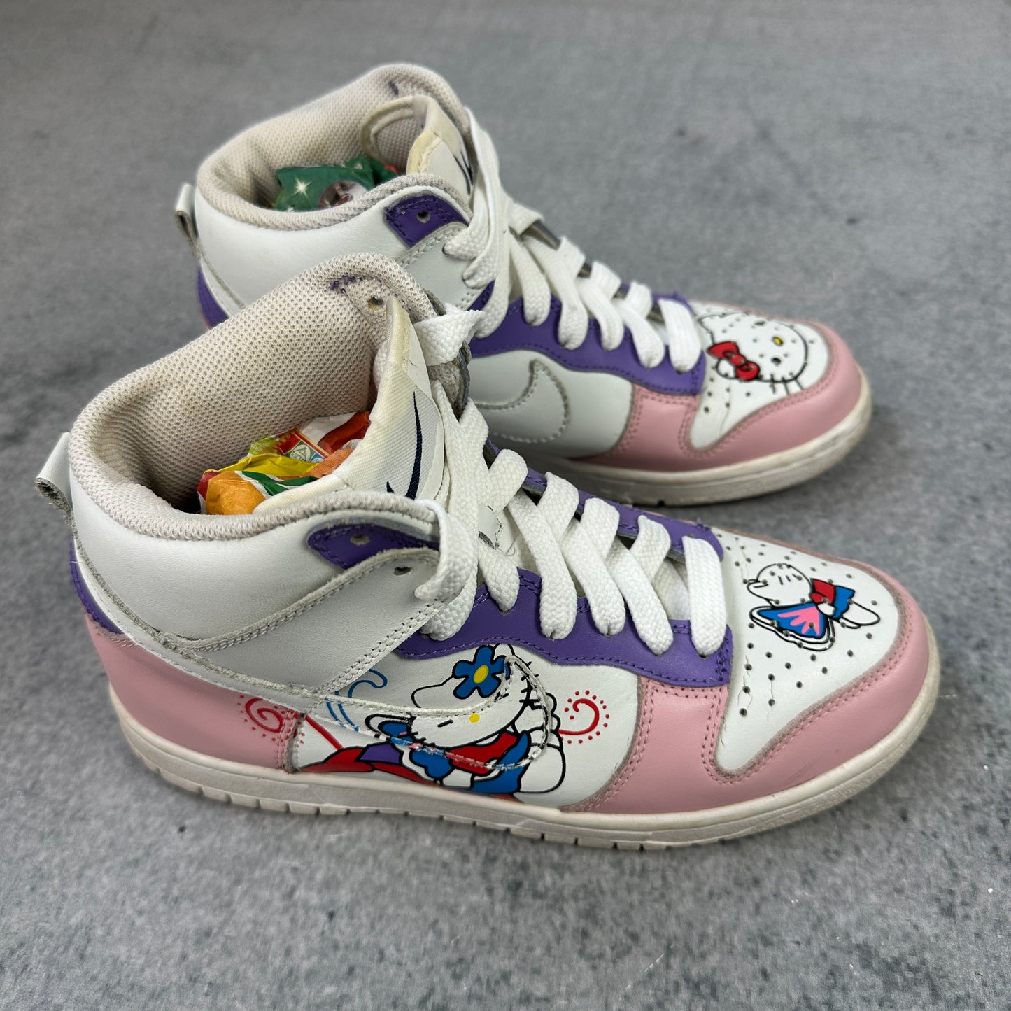Nike Dunk High Hello Kitty Custom EU38 Sneaker