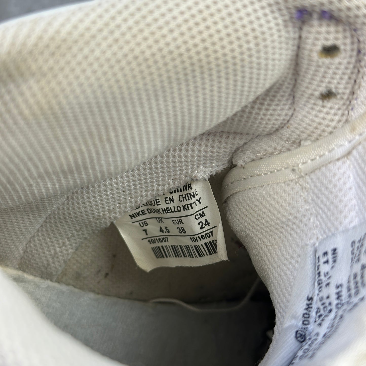 Nike Dunk High Hello Kitty Custom EU38 Sneaker