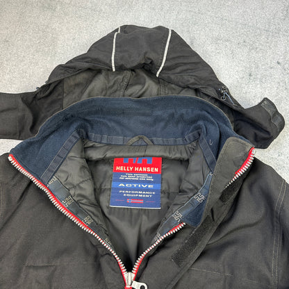 Vintage Helly Hansen Active Jacke Schwarz (M)