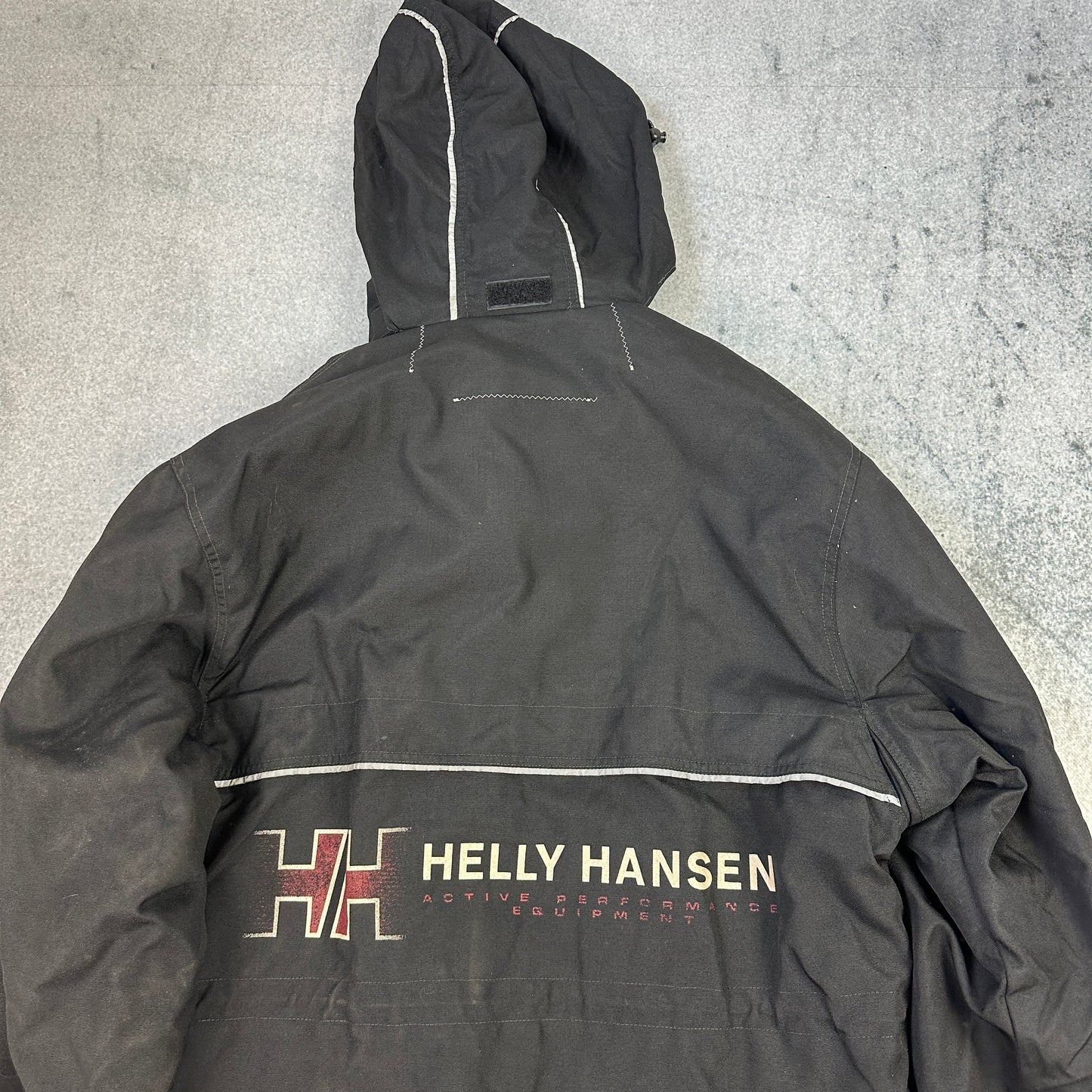 Vintage Helly Hansen Active Jacke Schwarz (M)