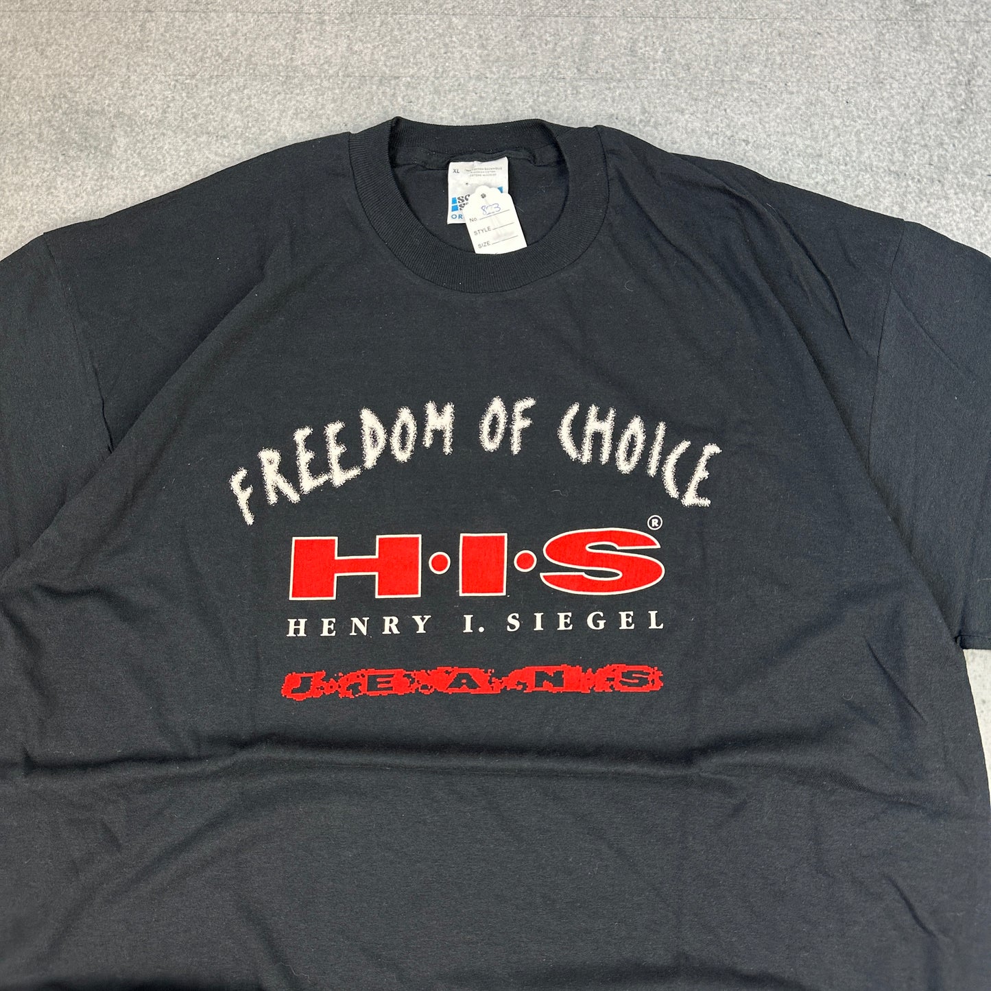 Vintage Freedom of Choice Screen Stars T-Shirt (XL)