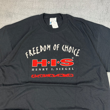 Vintage Freedom of Choice Screen Stars T-Shirt (XL)