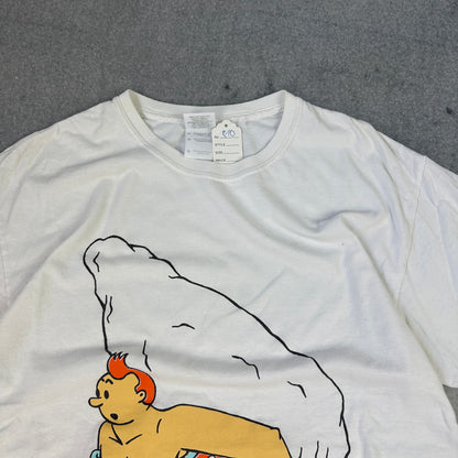 Gildan T-Shirt Weiß (M)