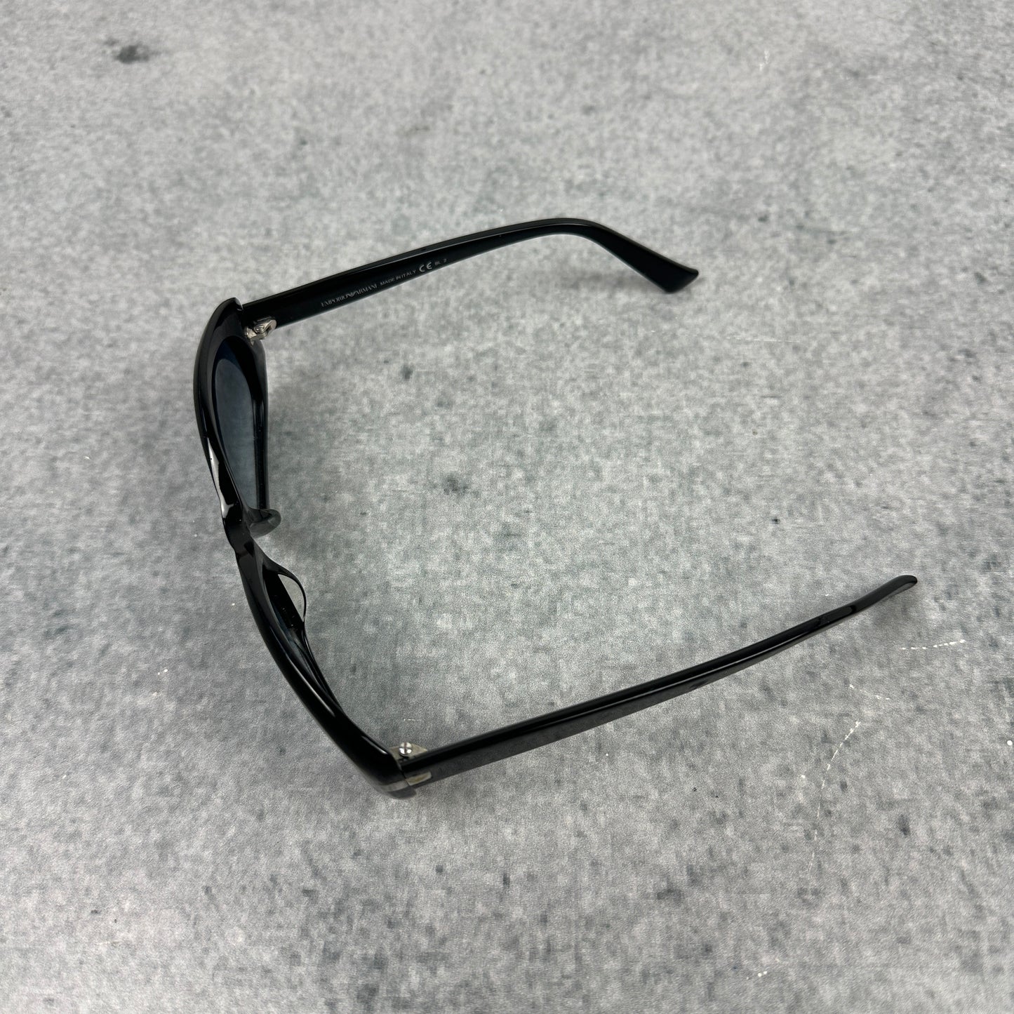 Vintage Emporio Armani Sonnenbrille Schwarz