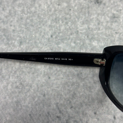 Vintage Emporio Armani Sonnenbrille Schwarz