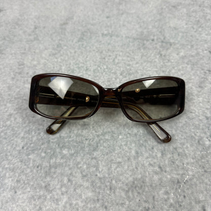 Vintage Fossil Sonnenbrille Braun Brisbane PS7112
