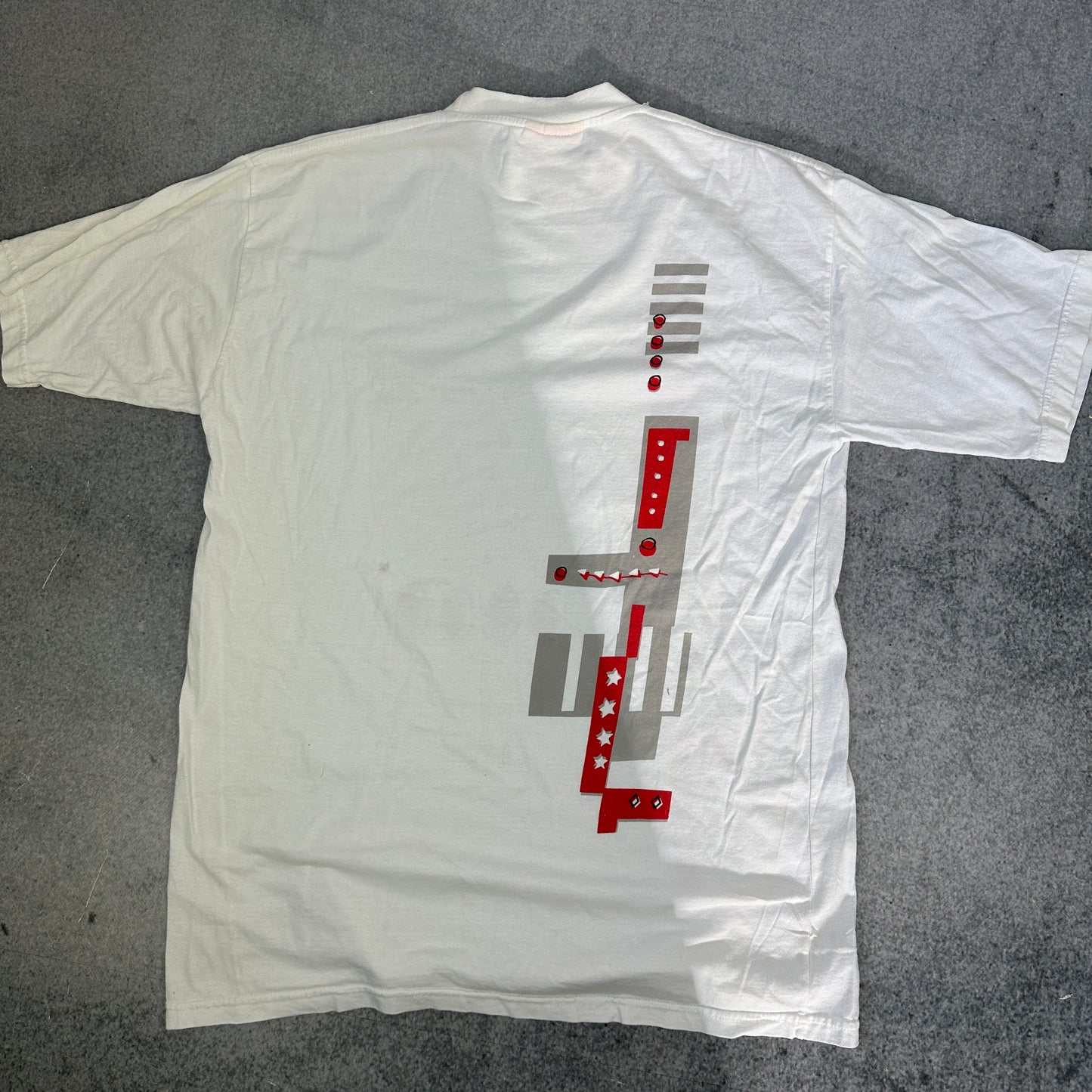 Vintage Coca Cola Light T-Shirt Weiß (L)