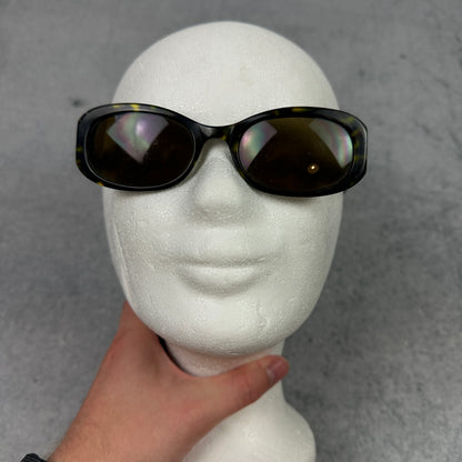 Vintage Fossil Sonnenbrille Grün