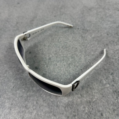 Vintage Fossil Sonnenbrille Weiß Celias PS4011