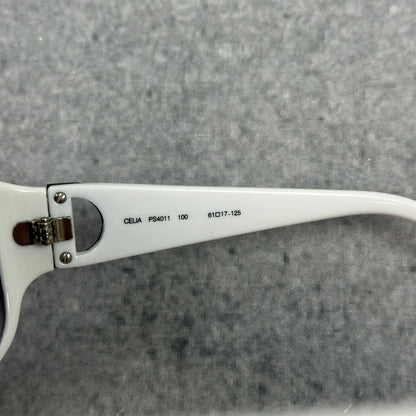 Vintage Fossil Sonnenbrille Weiß Celias PS4011
