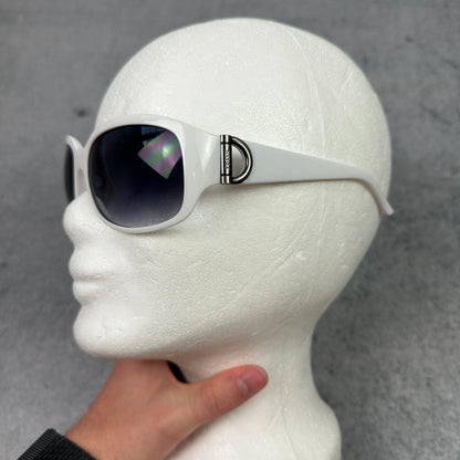 Vintage Fossil Sonnenbrille Weiß Celias PS4011
