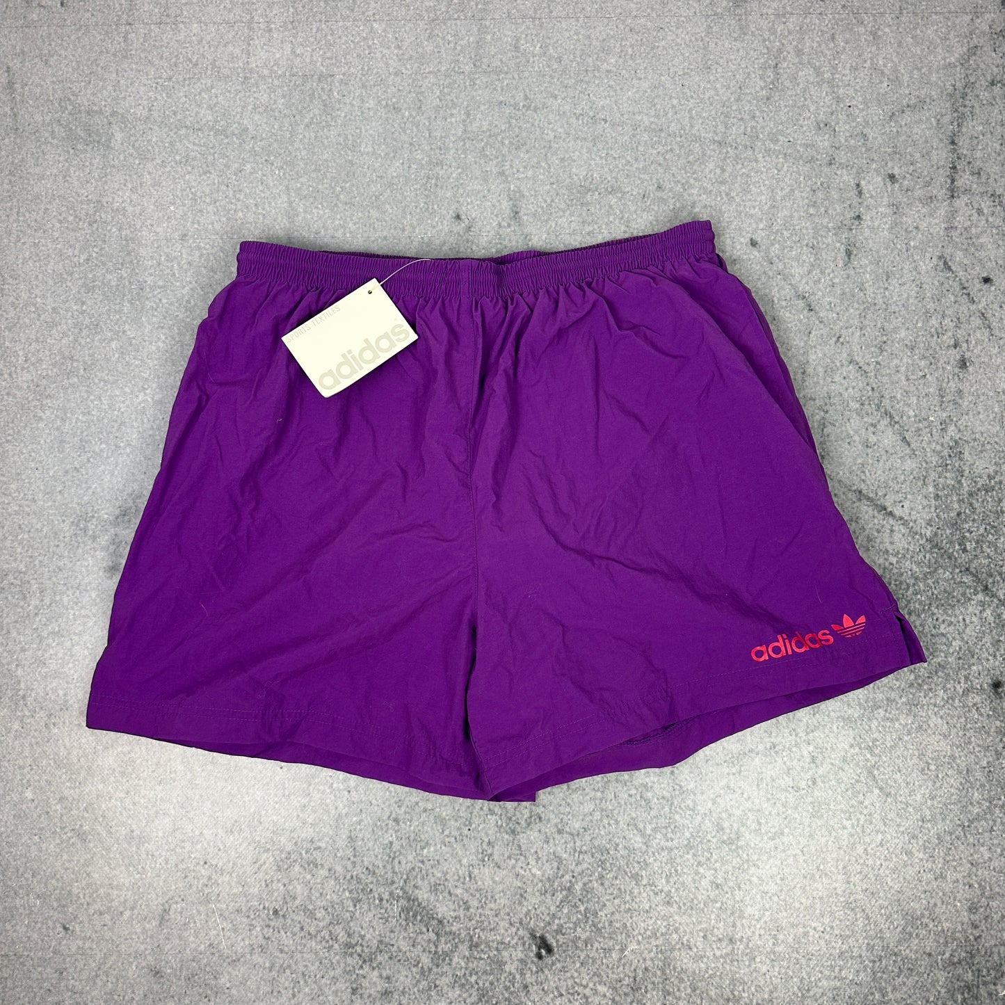 Rare! Vintage Adidas Shorts Lila (M) Neu & Ungetragen